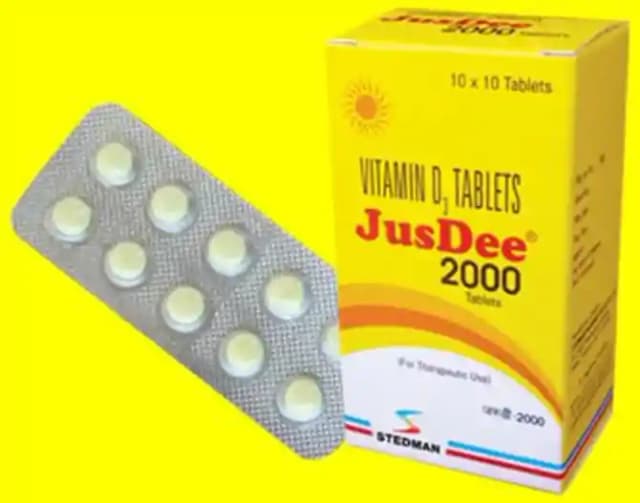 Jusdee 2K (1 Strip Of 10 tablets)
