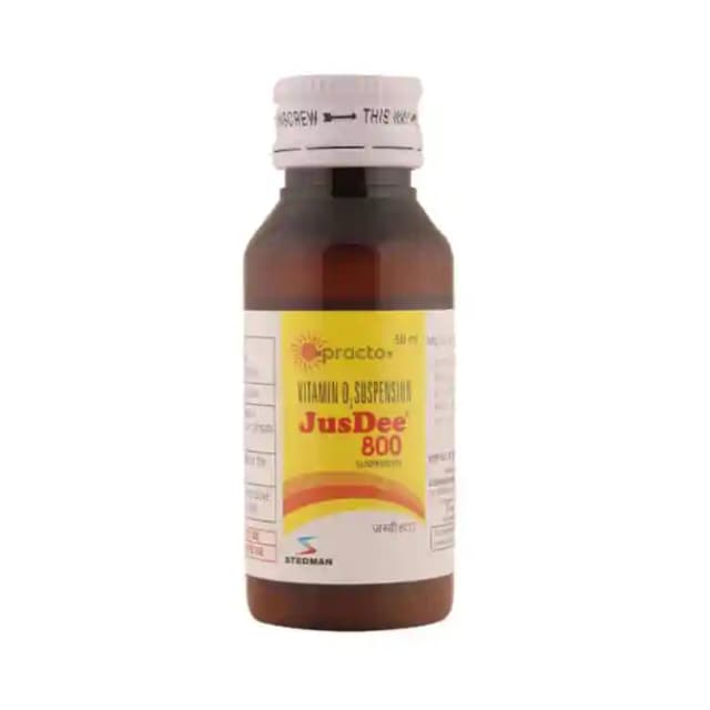 Jusdee 800IU Suspension (1 Bottle of 50 ml Suspension)