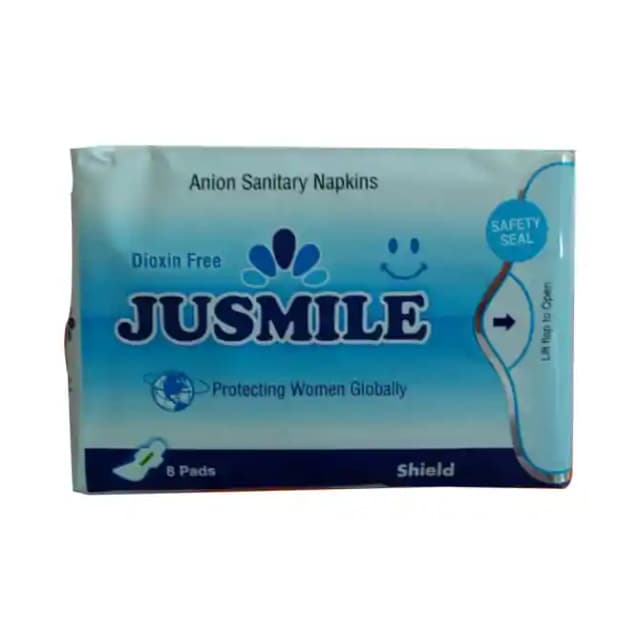 Jusmile Sanitary Pads (1 Packet Of 8 pads)