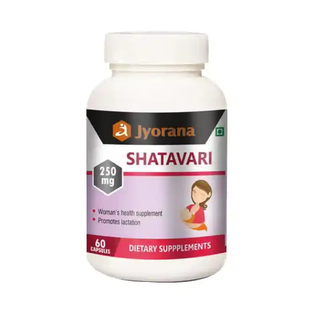 Jyorana Shatavari 250mg (1 Bottle of 60 capsules)