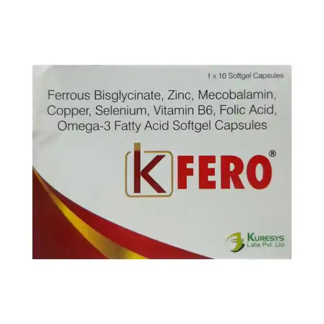 K Fero (1 Strip Of 10 capsules)