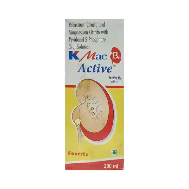K Mac B6 Active Oral Solution (1 Bottle of 200 ml Oral Solution)