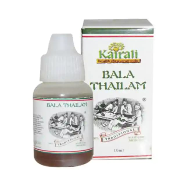Kairali Bala Thailam (1 Bottle of 10 ml Oil)
