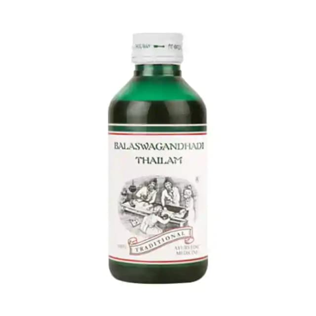 Kairali Balaswagandhadi Thailam (1 Bottle of 200 ml Oil)