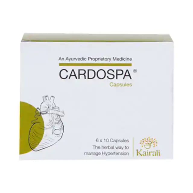 Kairali Cardospa (1 Box Of 60 capsules)