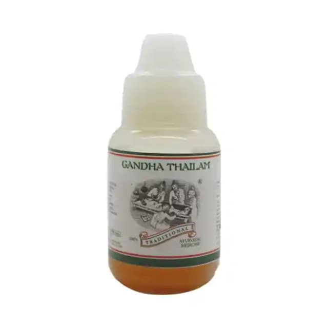 Kairali Gandha Thailam (1 Bottle of 10 ml Oil)