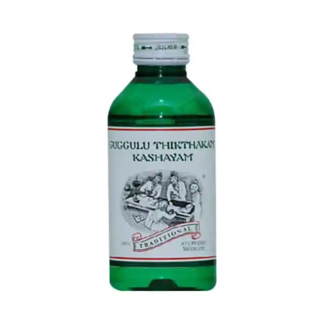 Kairali Guggulu Thiktham Kashayam (1 Bottle of 200 ml Liquid)