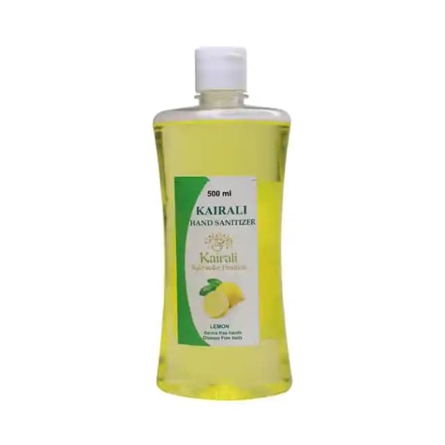 Kairali Hand Sanitizer Lemon (1 Bottle of 500 ml Sanitizer)