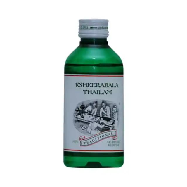 Kairali Ksheerabala Thailam (1 Bottle of 200 ml Oil)