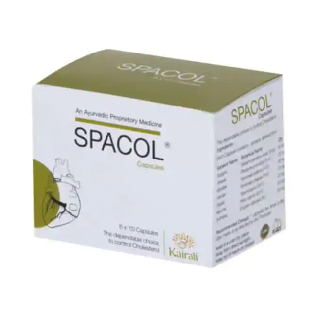 Kairali Spacol (1 Box Of 60 capsules)