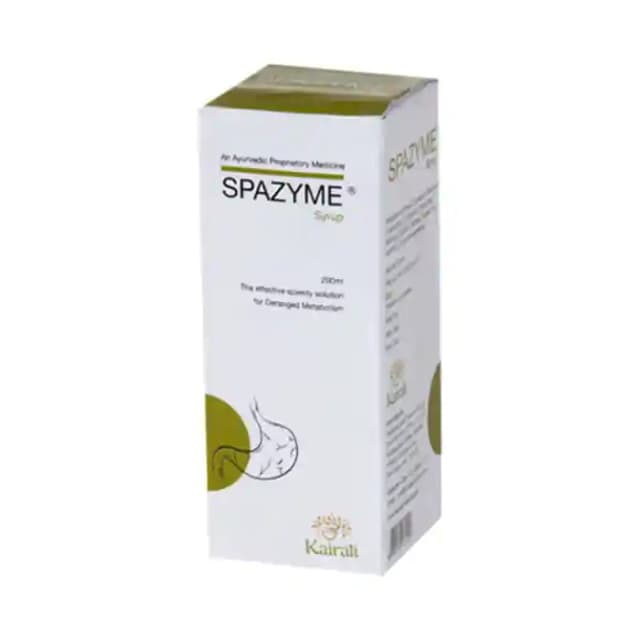Kairali Spazyme Syrup (1 Bottle of 200 ml Syrup)
