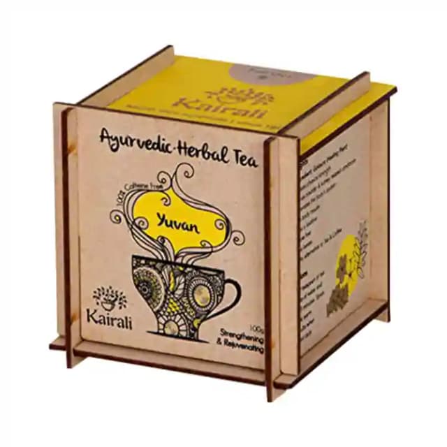 Kairali Yuvan Ayurvedic Herbal Tea (1 Box Of 100 gm Tea)