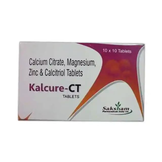 Kalcure CT (1 Strip Of 10 tablets)