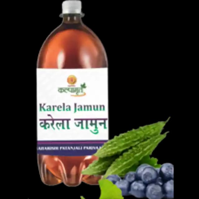 Kalpamrit Karela Jamun Juice (1 Bottle of 500 ml Juice)