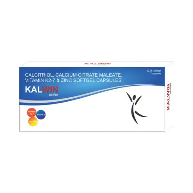 Kalwin Softgel (1 Strip Of 15 soft gelatin capsules)