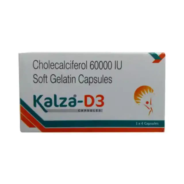 Kalza D3 Soft Gelatin (1 Strip Of 4 soft gelatin capsules)