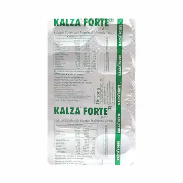 Kalza Forte (1 Strip Of 10 tablets)