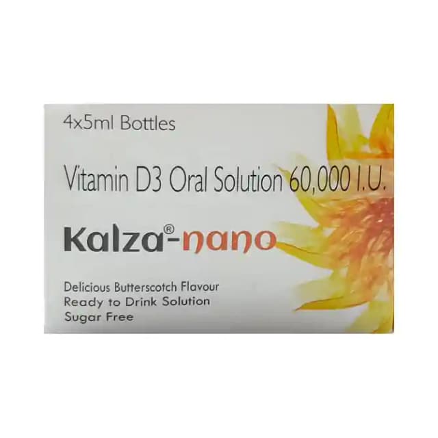 Kalza Nano Oral Solution (1 Packet Of 5 ml Oral Solution)