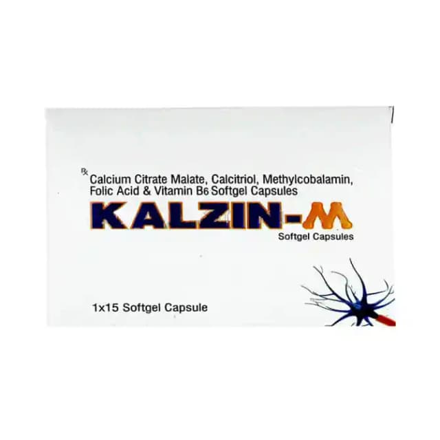 Kalzin M (1 Strip Of 15 capsules)