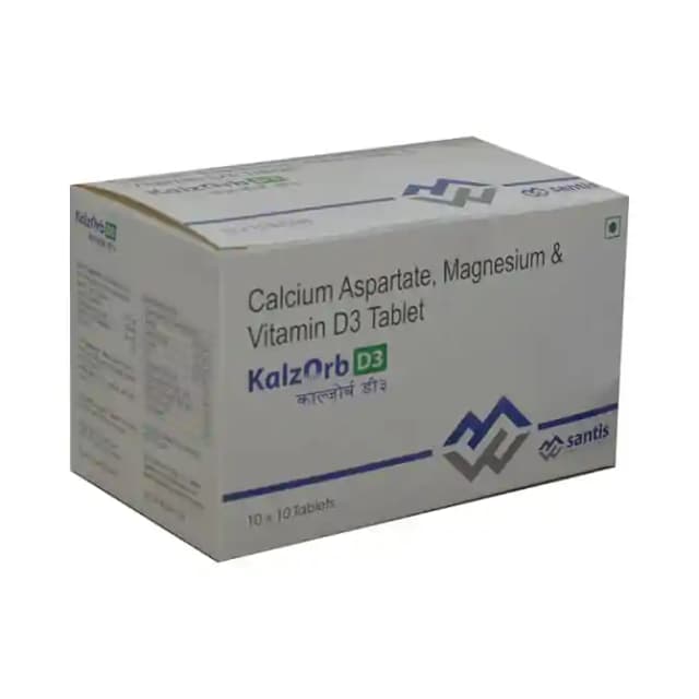 Kalzorb D3 (1 Strip Of 10 tablets)
