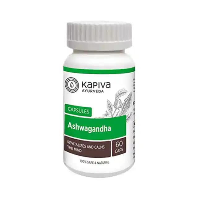 Kapiva Ashwagandha (1 Bottle of 60 capsules)