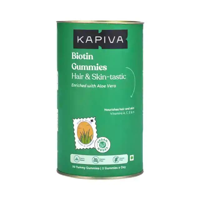 Kapiva Biotin Gummies (1 Jar Of 30 gummies)