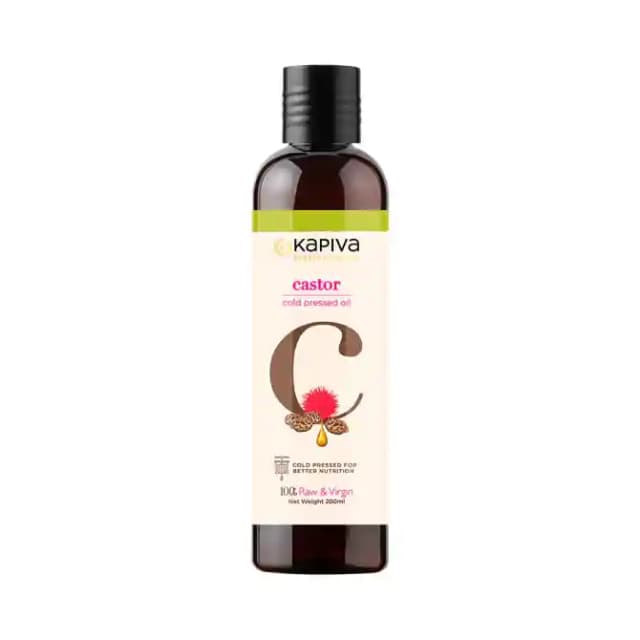 Kapiva Castor Oil (1 Bottle of 200 ml Oil)