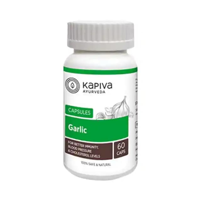 Kapiva Garlic (1 Bottle of 60 capsules)