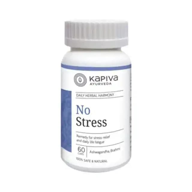 Kapiva No Stress (1 Bottle of 60 capsules)