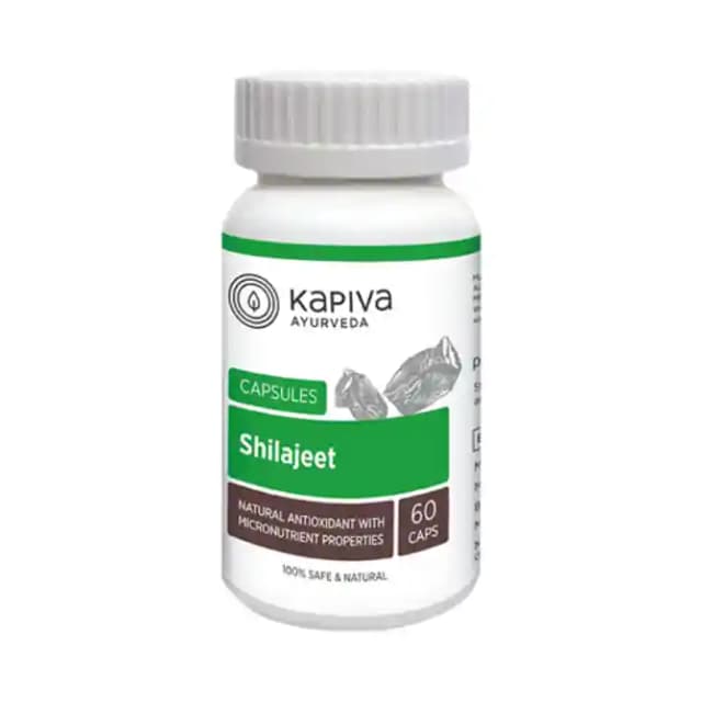 Kapiva Shilajeet (1 Bottle of 60 capsules)