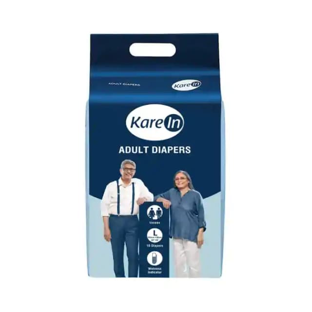 Adult Diaper Large Kare In (1 Packet Of 10 pieces)
