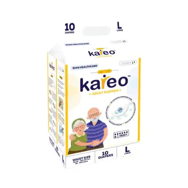 Kareo Adult Diaper Large (1 Packet Of 10 pieces)