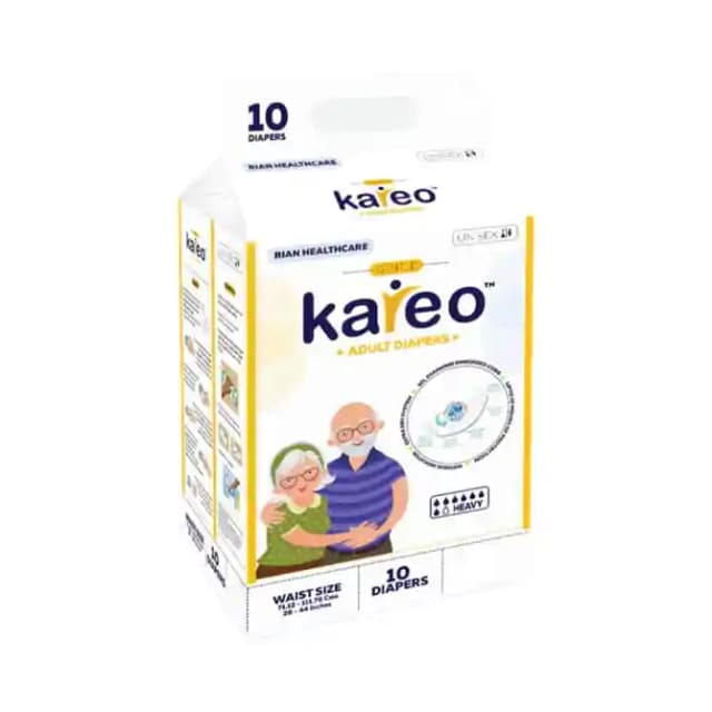 Kareo Adult Diaper Medium (1 Packet Of 10 pieces)