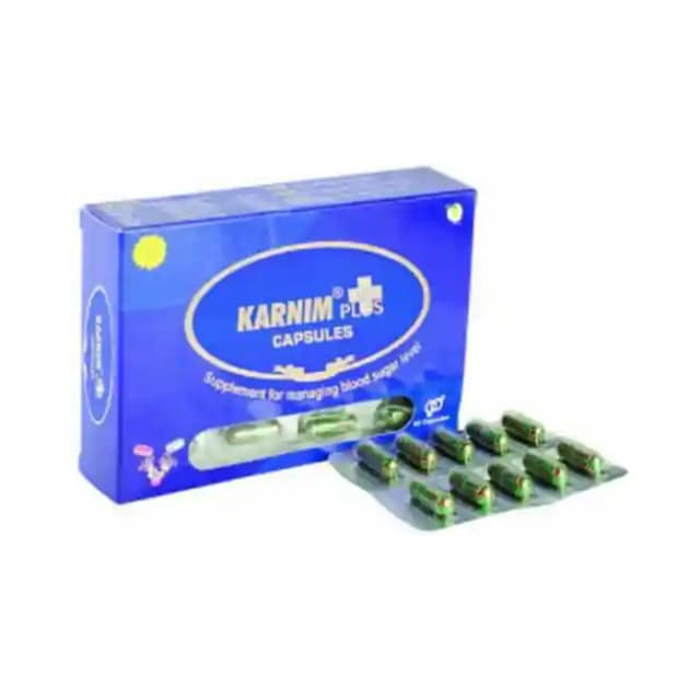 Karnim Plus (1 Strip Of 10 capsules)