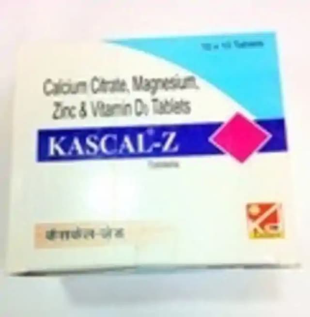 Kascal Z (1 Strip Of 15 tablets)