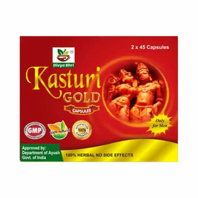 Kasturi Gold (1 Box Of 90 capsules)