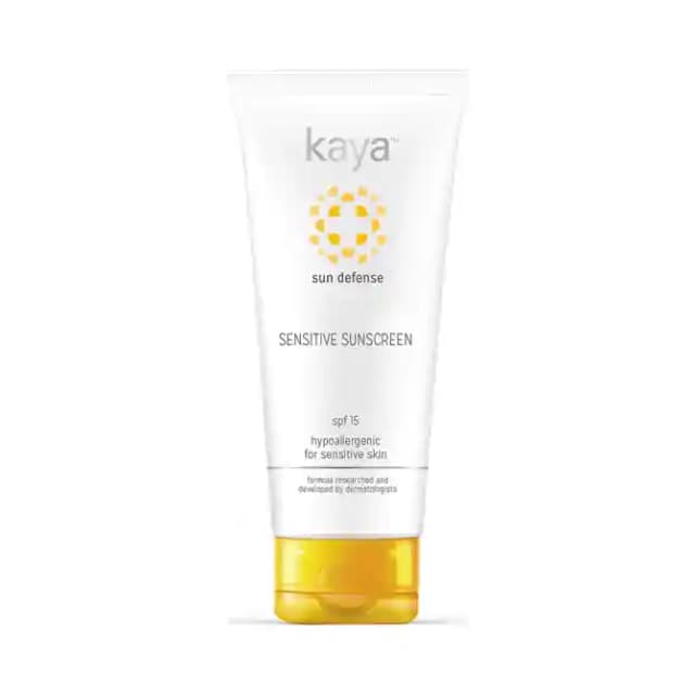 Kaya Sensitive Sunscreen SPF 15 (1 Tube Of 75 ml Cream)