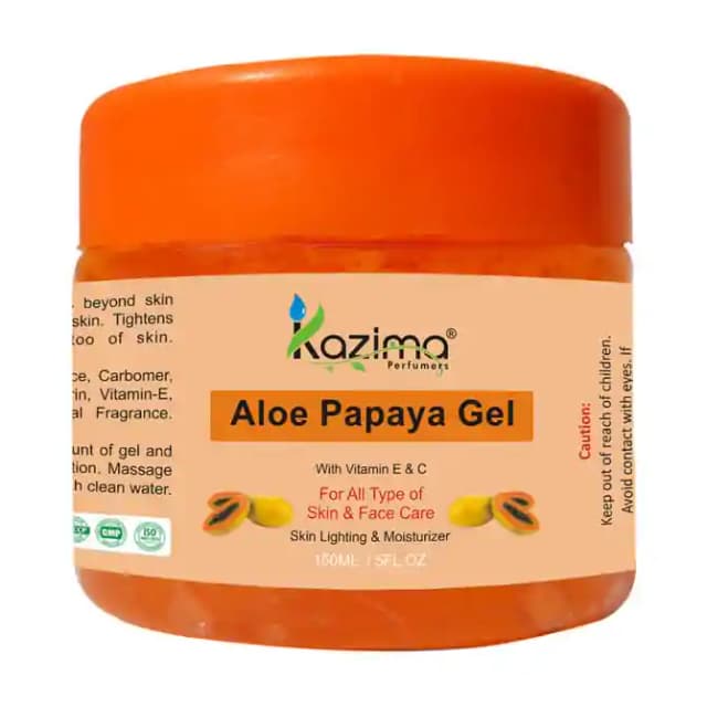 Kazima Aloe Papaya Gel (1 Jar Of 150 ml Gel)