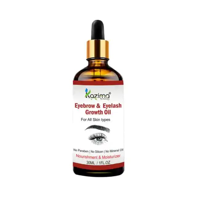 Kazima Eyebrow & Eyelash Growth Oil (1 Bottle of 30 ml Oil)