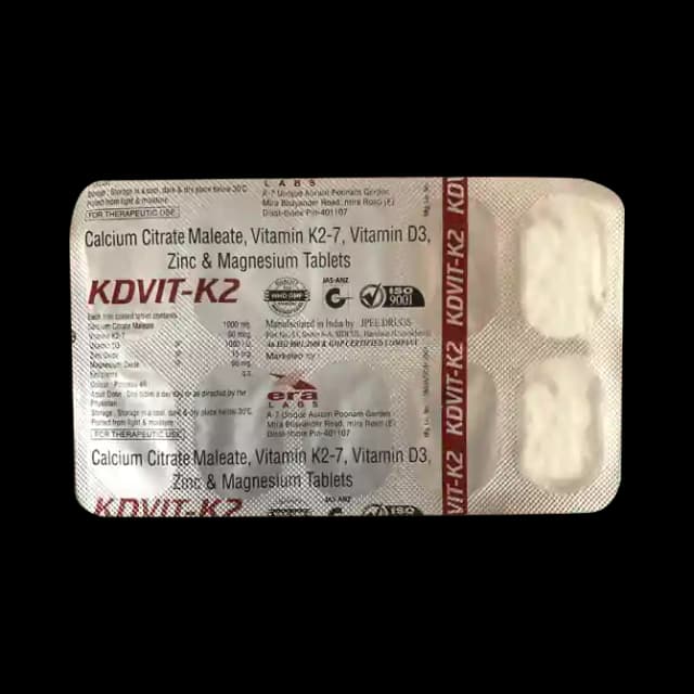Kdvit K2 (1 Strip Of 10 tablets)
