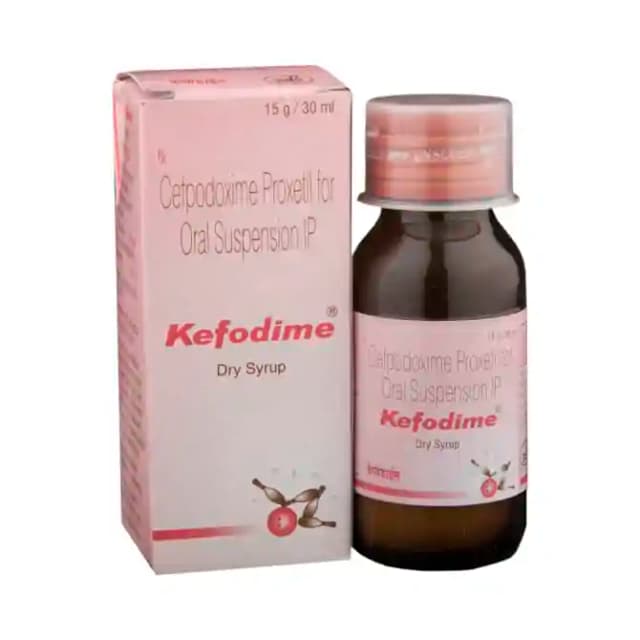 Kefodime Dry Syrup (30 ml in 1 bottle)