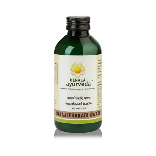 Kerala Ayurveda Balajeerakadi Kwath (1 Bottle of 200 ml Liquid)