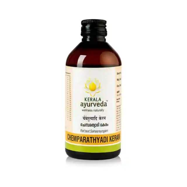 Kerala Ayurveda Chemparathyadi Keram (1 Bottle of 200 ml Liquid)