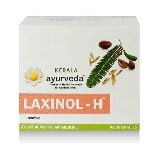 Kerala Ayurveda Laxinol H (1 Packet Of 100 capsules)