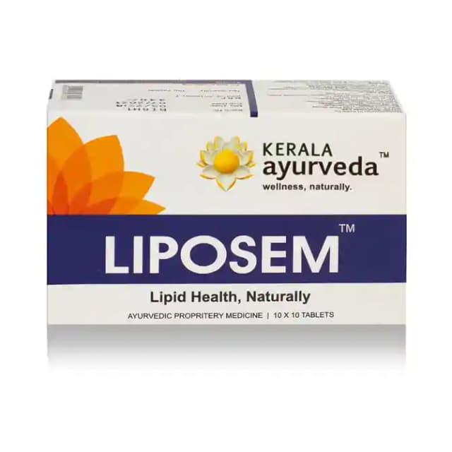 Kerala Ayurveda Liposem (1 Box Of 100 tablets)