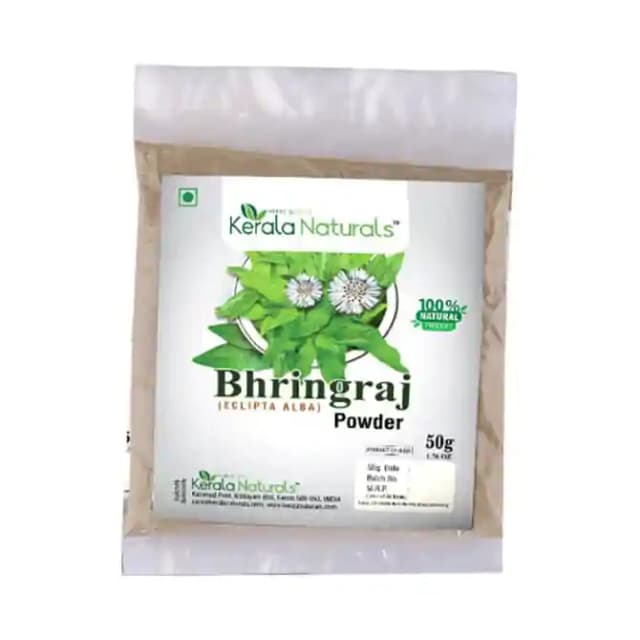 Kerala Naturals Bhringraj Powder (1 Packet Of 50 gm Powder)