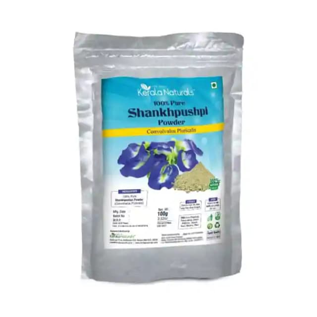 Kerala Naturals Shankhpushpi Powder (1 Packet Of 100 gm Powder)