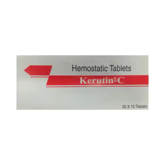 Kerutin C (1 Strip Of 10 tablets)
