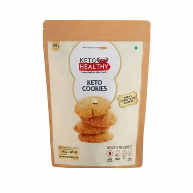 Keto Healthy Keto Cookies (1 Packet Of 500 gm Cookie)