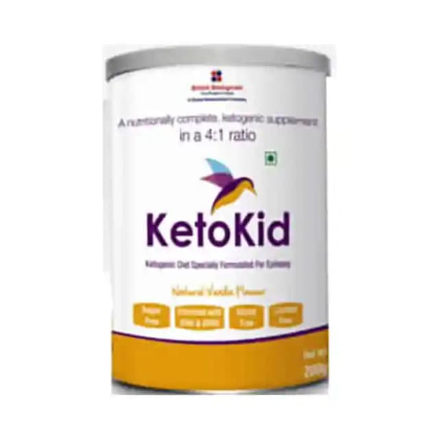 Keto Kid Powder Vanilla (1 Box Of 200 gm Powder)